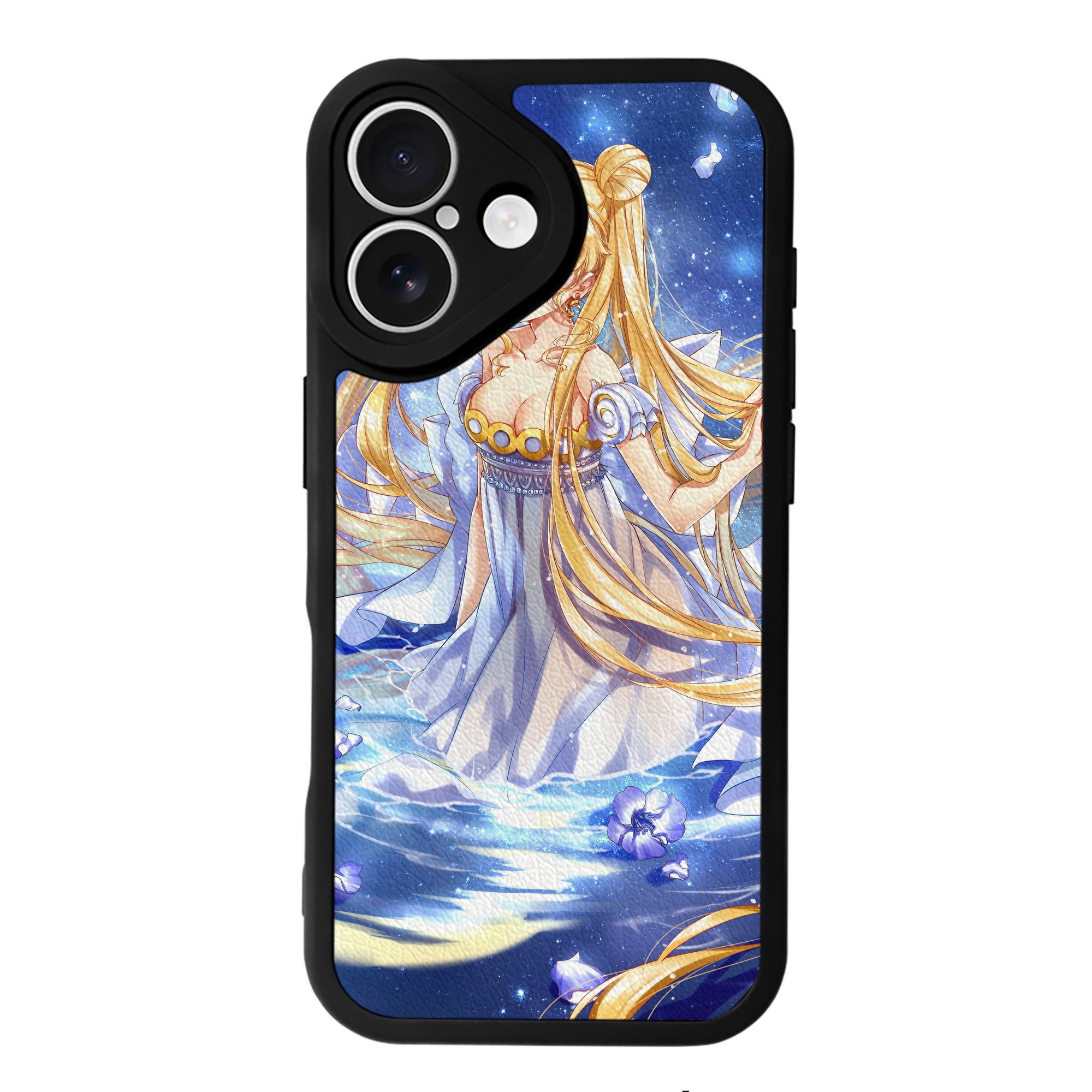 （画像用） 美少女戦士セーラームーン Sailor Moon 【iPhone 16シリーズ対応】シリコンスマホケース（レザー調） 材質：シリコン